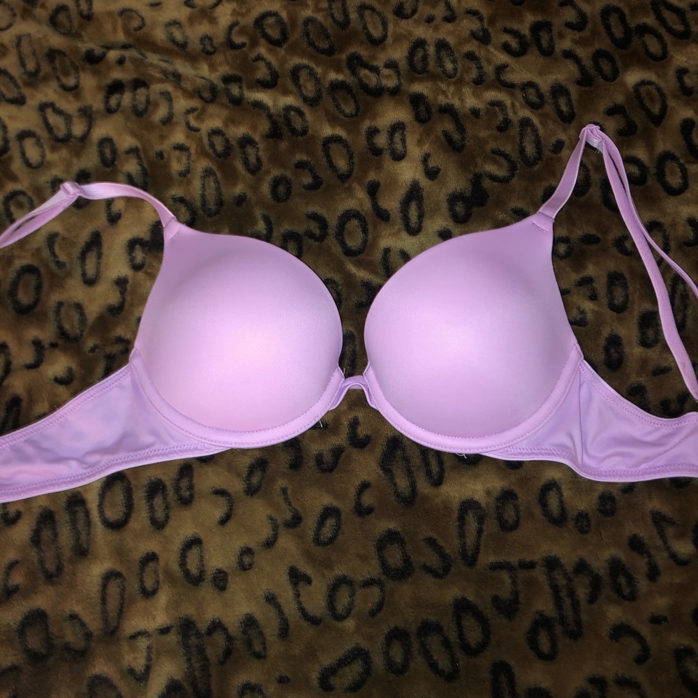 Pink bra